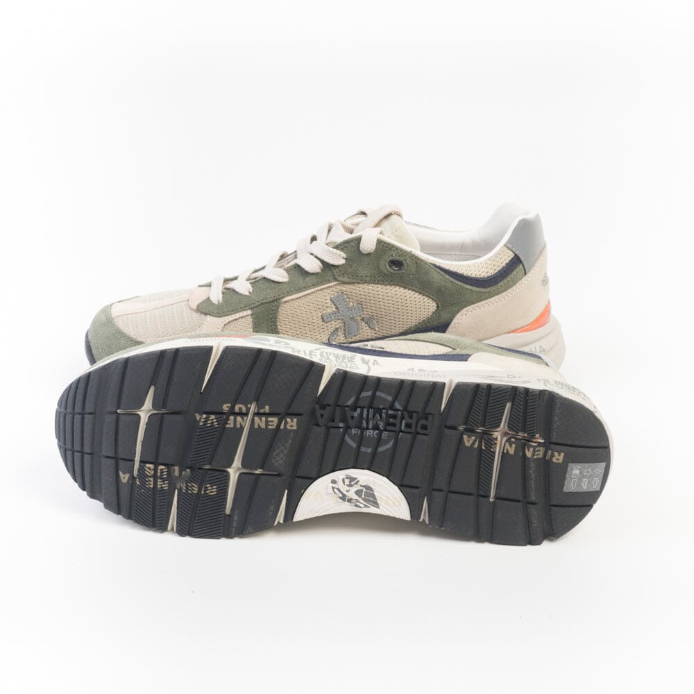 PREMIATA - Sneakers - MASE - 8015 - Verde Scarpe Uomo Premiata - Collezione Uomo