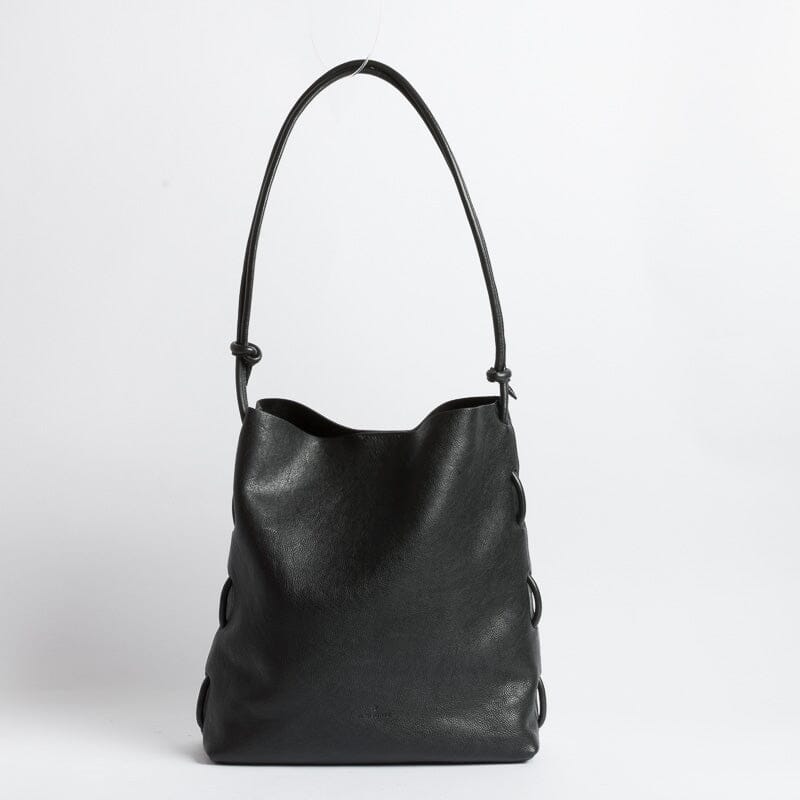 IL BISONTE - BSH182 - Borsa a Spalla - Nero Borse Il Bisonte