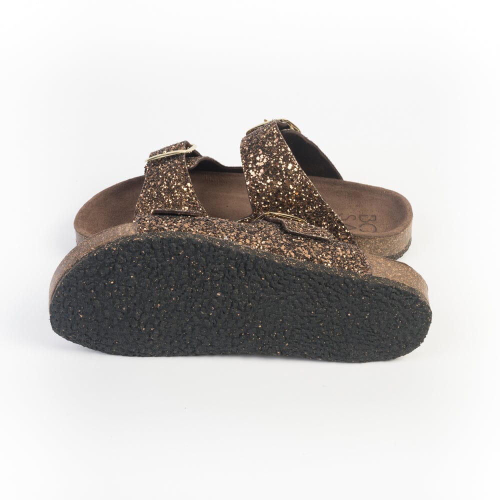 BOSABO - Sandali bassi - 426 - Glitter Bronzo Scarpe Donna BOSABO