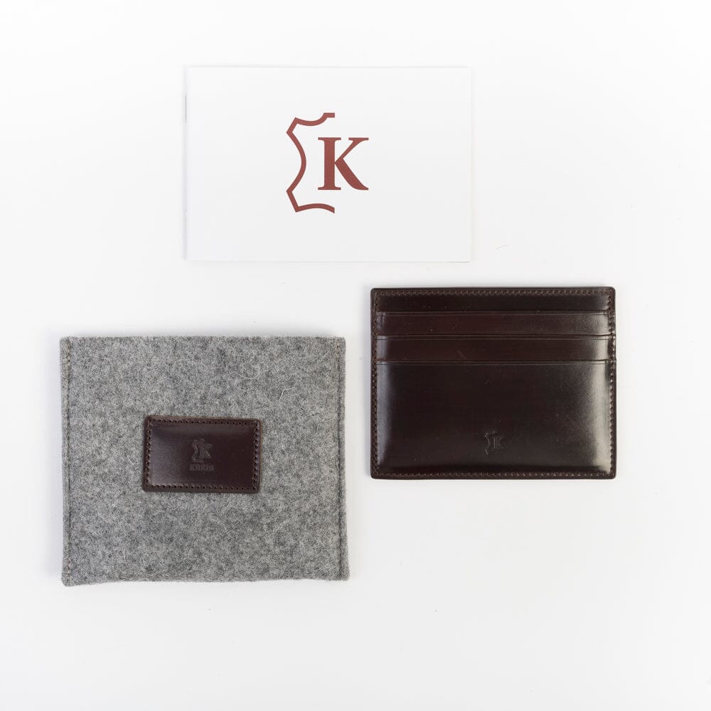 KREIS - Portacarte - M3 - Cordovan Oxblood Accessori Uomo KREIS