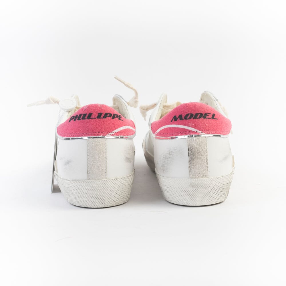 PHILIPPE MODEL - Sneakers - PRLD VTE2 - Bianco Fuchsia Scarpe Donna Philippe Model Paris