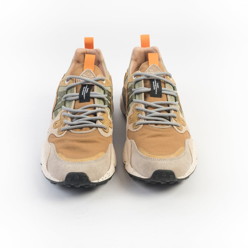 FLOWER MOUNTAIN - Sneakers Yamano 3 - 2B20 - Grigio chiaro cuoio tortora Scarpe Uomo FLOWER MOUNTAIN