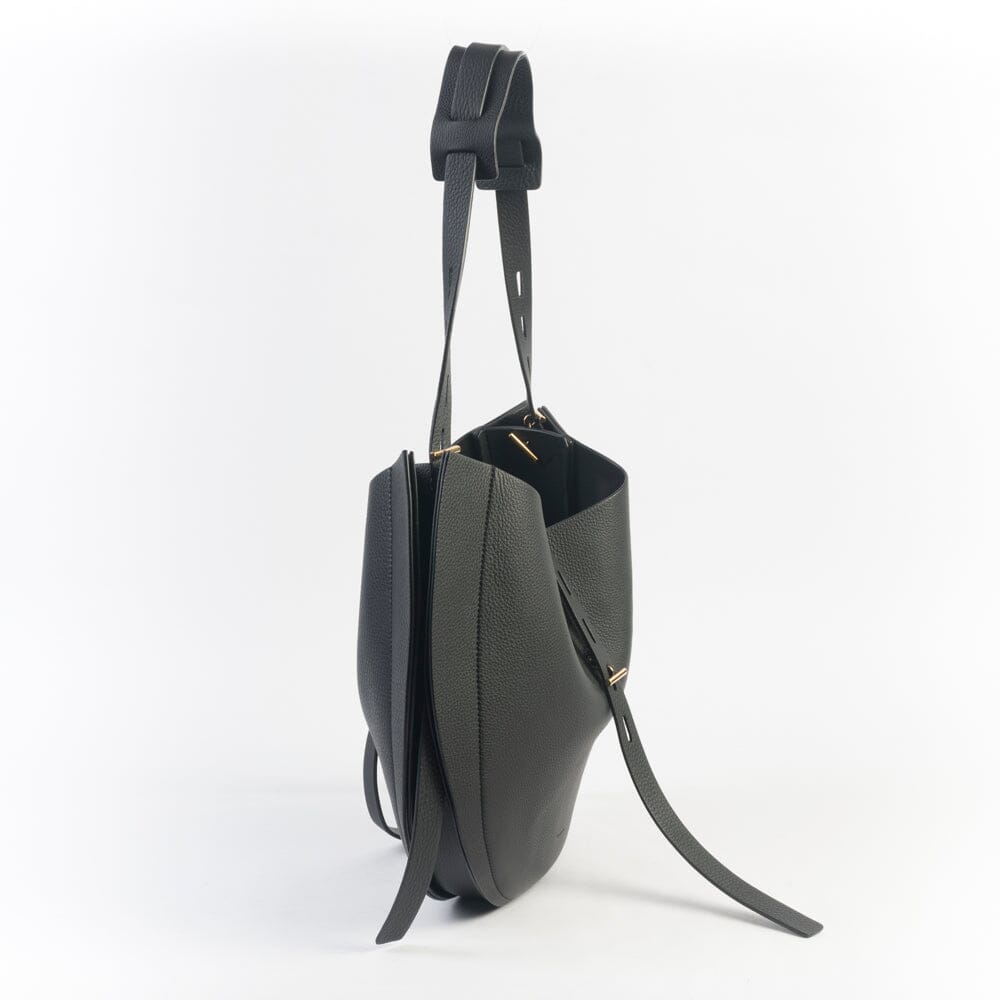 MINOBOSSI - Borsa a spalla - Liz - Nero Borse MINOBOSSI