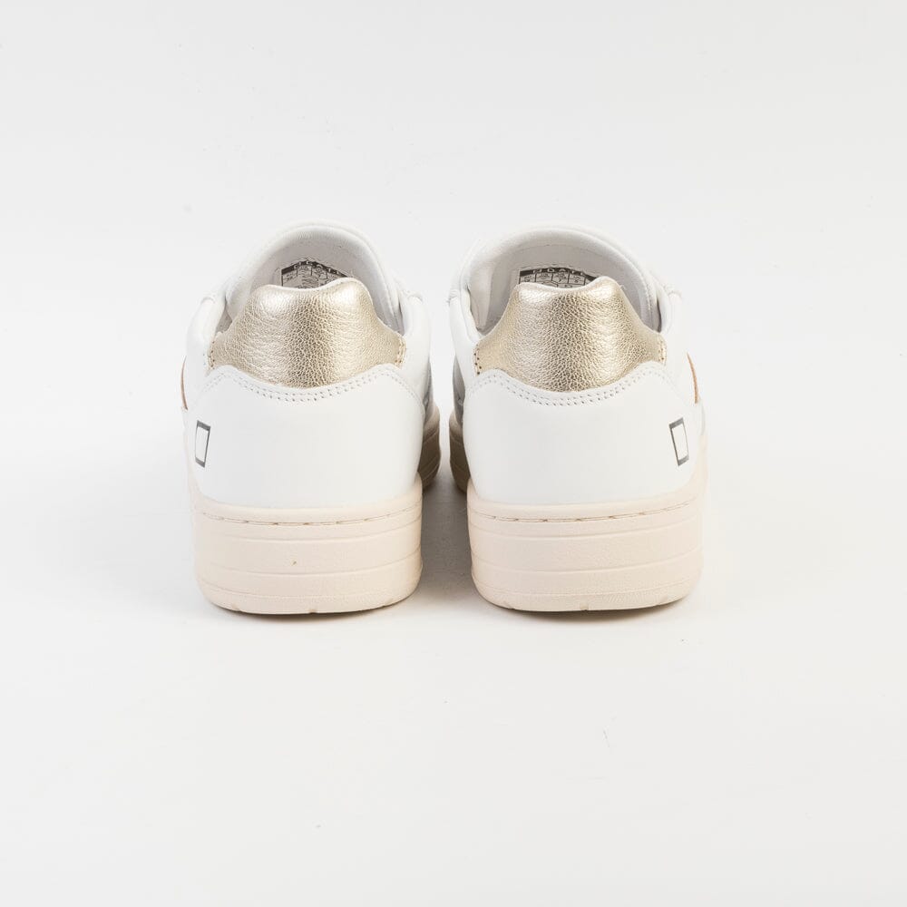 DATE - Sneakers - Court 2.0 - Vintage White Platino Scarpe Donna DATE 