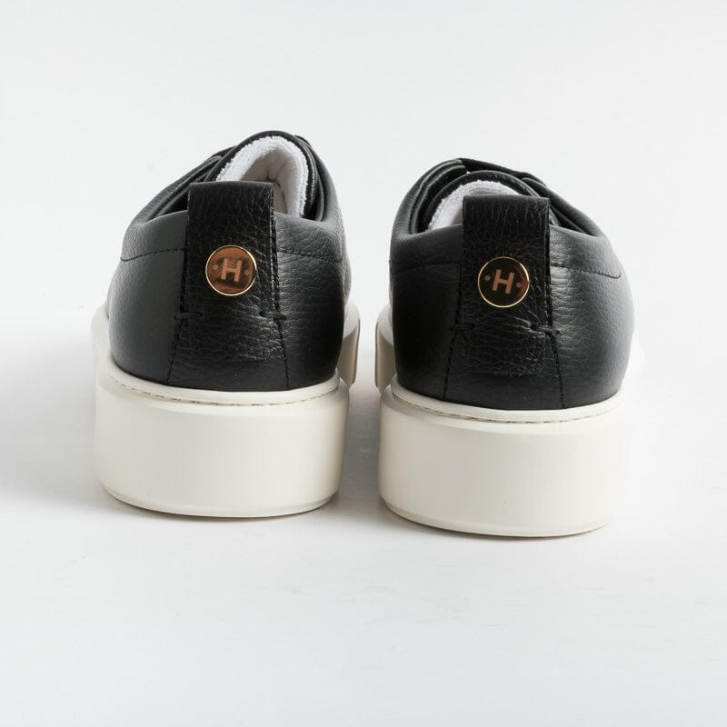 HENDERSON - Sneakers - Vale - Black Leather Woman Shoes HENDERSON - Women's Collection