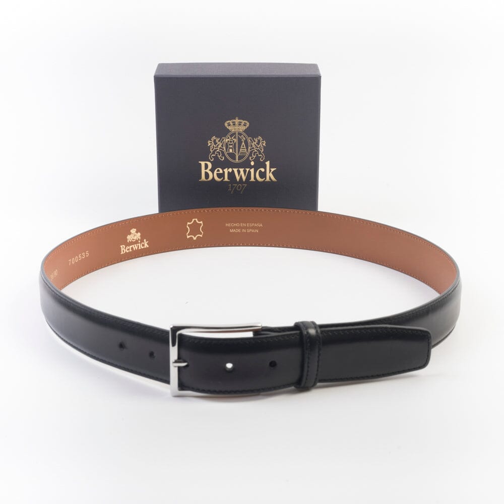 BERWICK 1707 - Cintura - Pelle - 700535 - NERO Accessori Uomo Berwick 1707