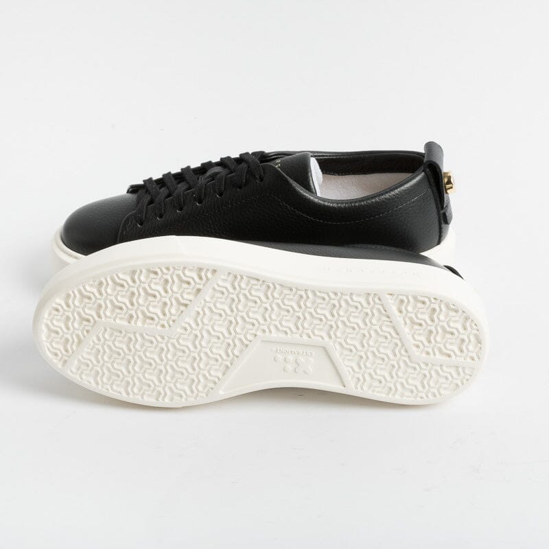 HENDERSON - Sneakers - Vale - Black Leather Woman Shoes HENDERSON - Women's Collection
