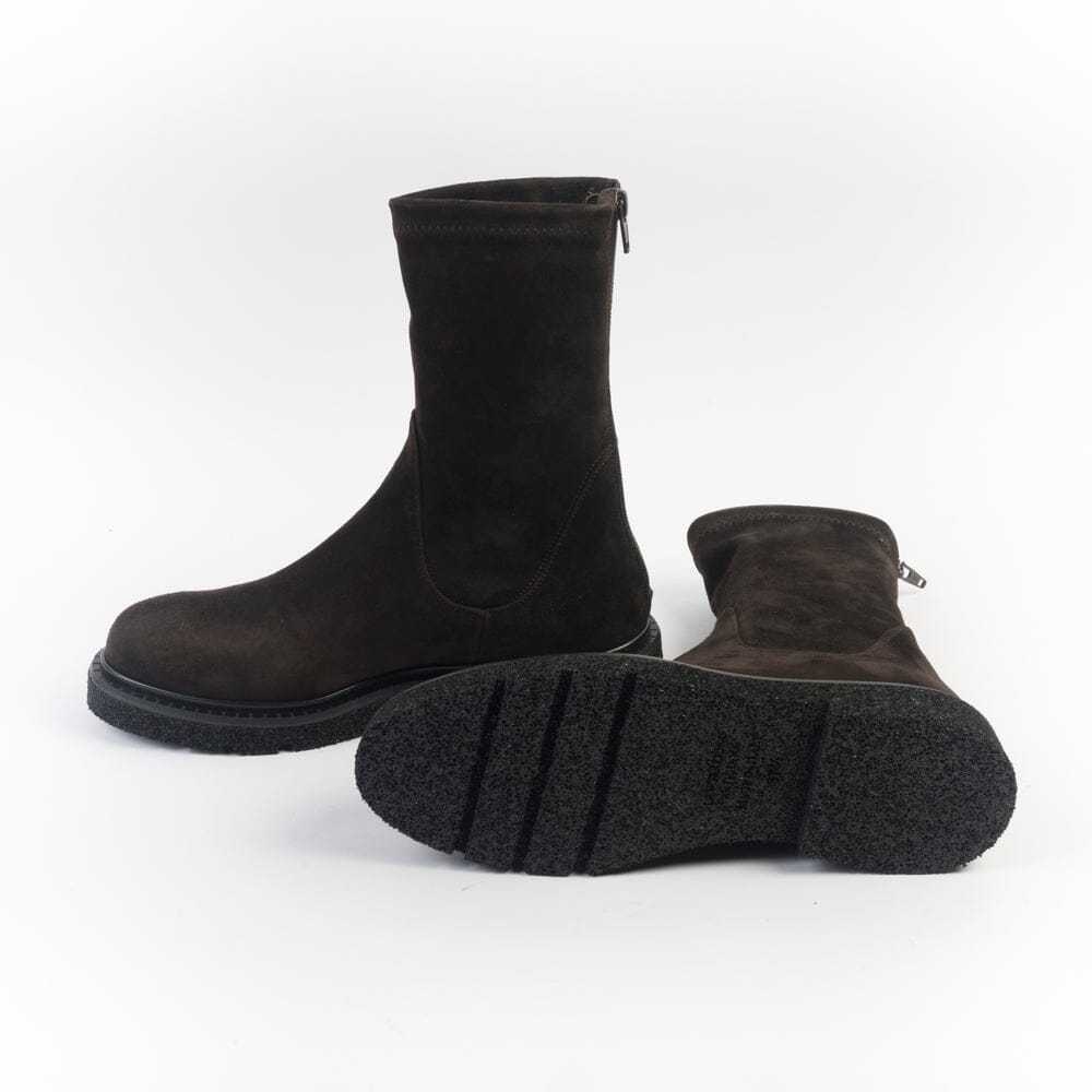 GUGLIELMO ROTTA - Stivaletto - Crisalyn - Camoscio Marrone Scarpe Donna GUGLIELMO ROTTA