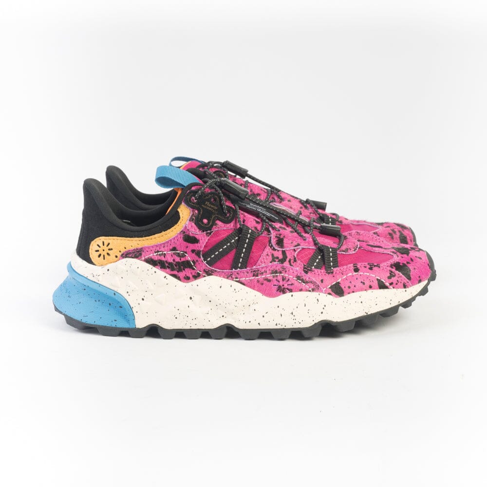 FLOWER MOUNTAIN - Sneakers Tiger Hill - 1L33 - Lampone Nero Scarpe Donna FLOWER MOUNTAIN