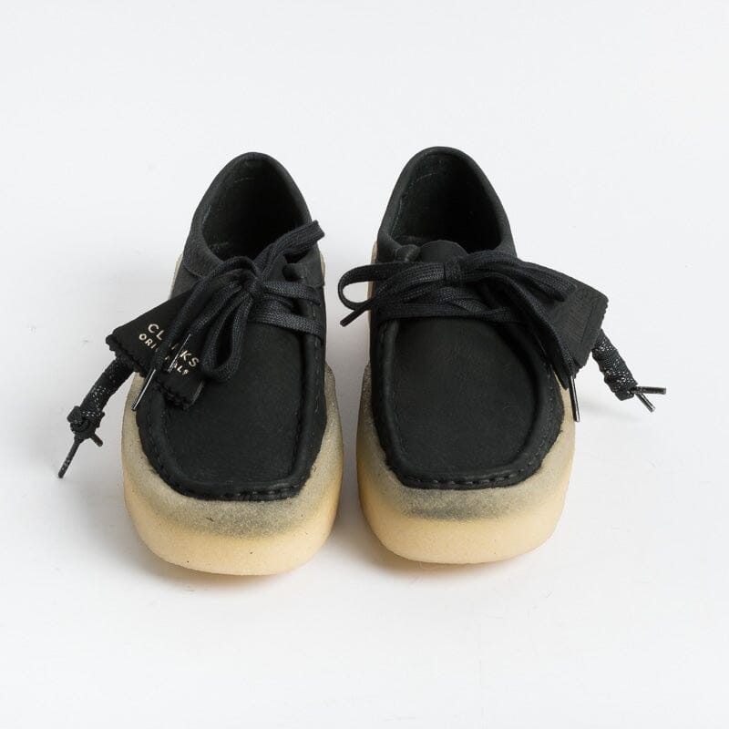 Clarks - Wallabee Cup - Nabuck nero Scarpe Donna CLARKS - Collezione Donna