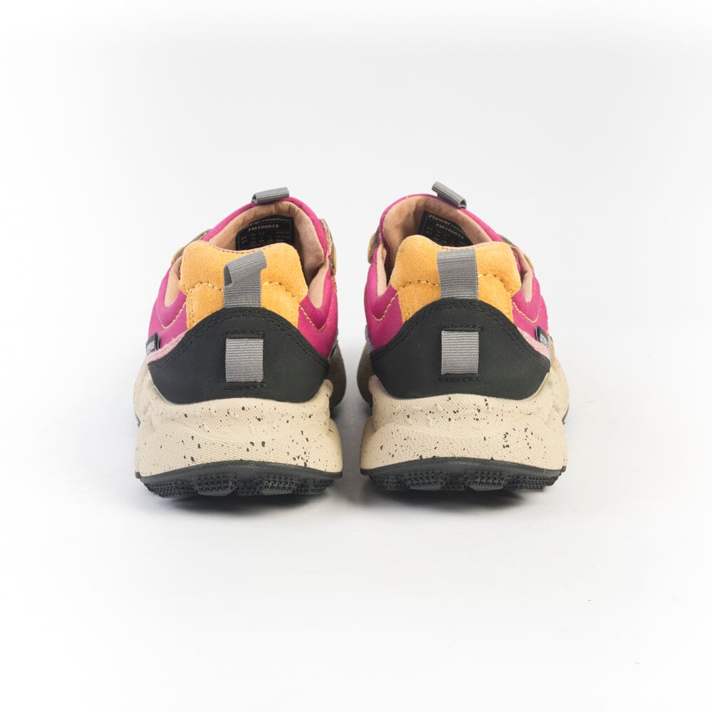 FLOWER MOUNTAIN - Sneakers Iwano2 - IA16 - Nero Beige Rosa Scarpe Donna FLOWER MOUNTAIN