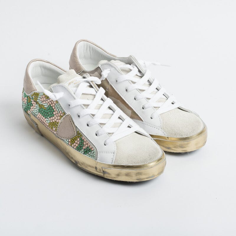 PHILIPPE MODEL - Sneakers PRLD CDX2 - ParisX - Camouflage Multicolor Scarpe Donna Philippe Model Paris
