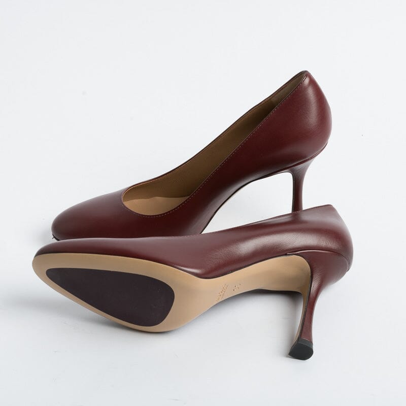 ROBERTO FESTA - Décolleté - Elex - Vitello Chianti Bordeaux Scarpe Donna Roberto Festa