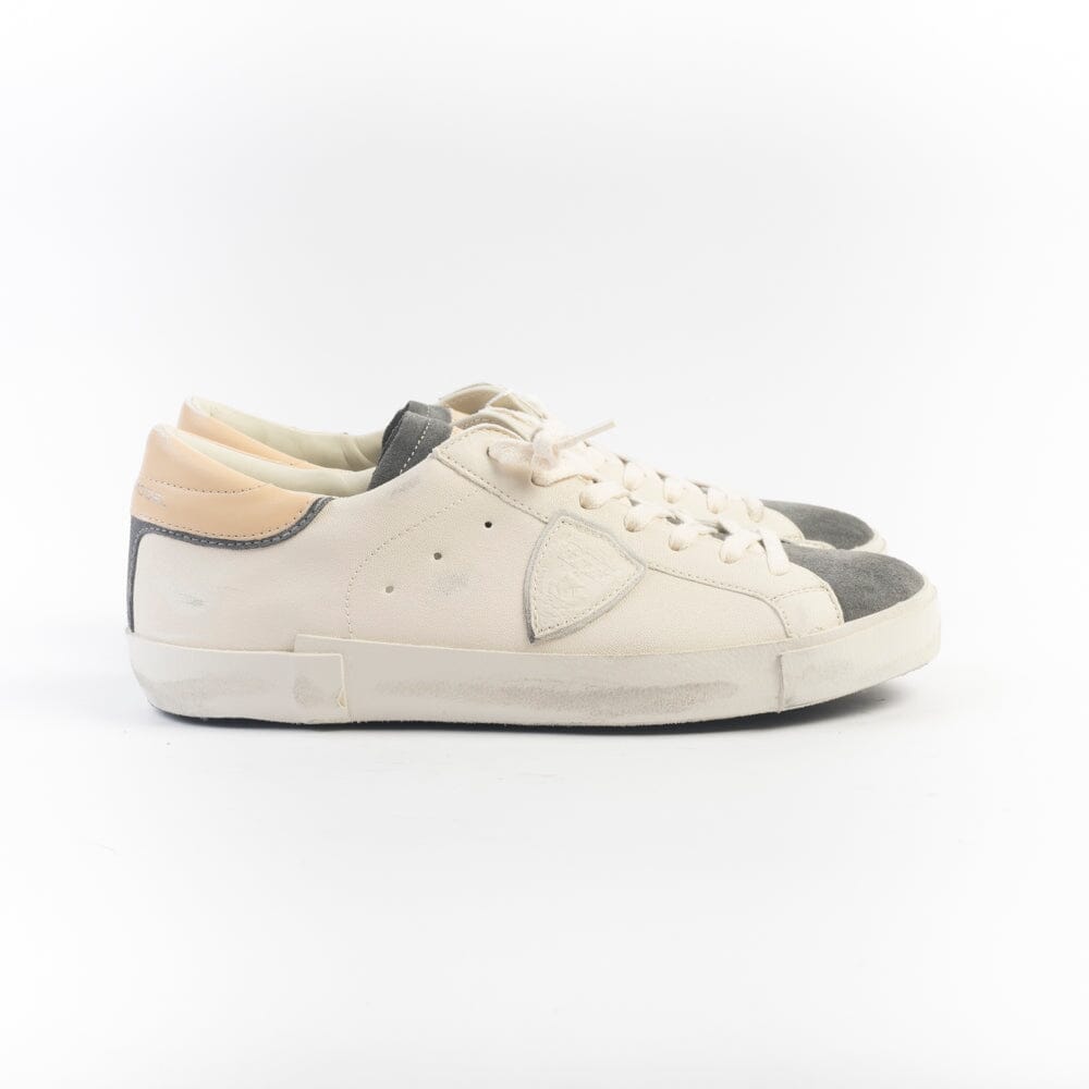 PHILIPPE MODEL - Sneakers PRLU WX47 - Burro Scarpe Uomo Philippe Model Paris