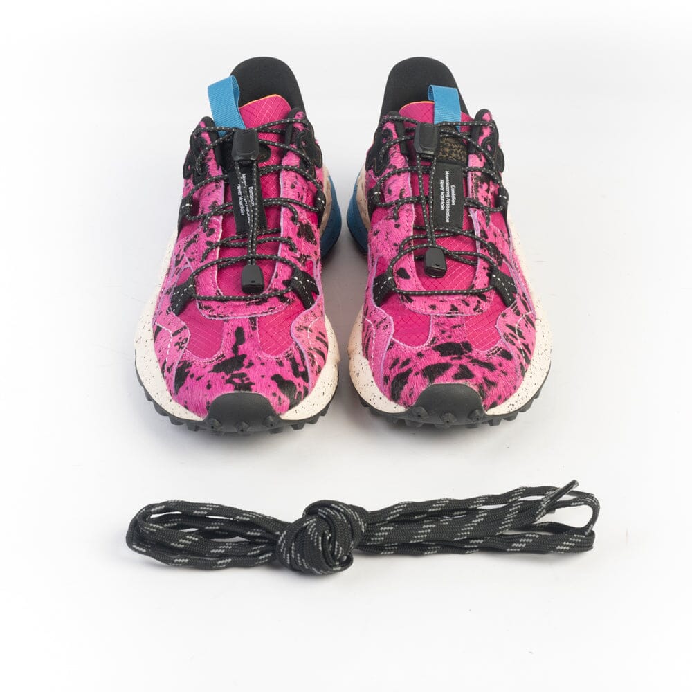 FLOWER MOUNTAIN - Sneakers Tiger Hill - 1L33 - Lampone Nero Scarpe Donna FLOWER MOUNTAIN