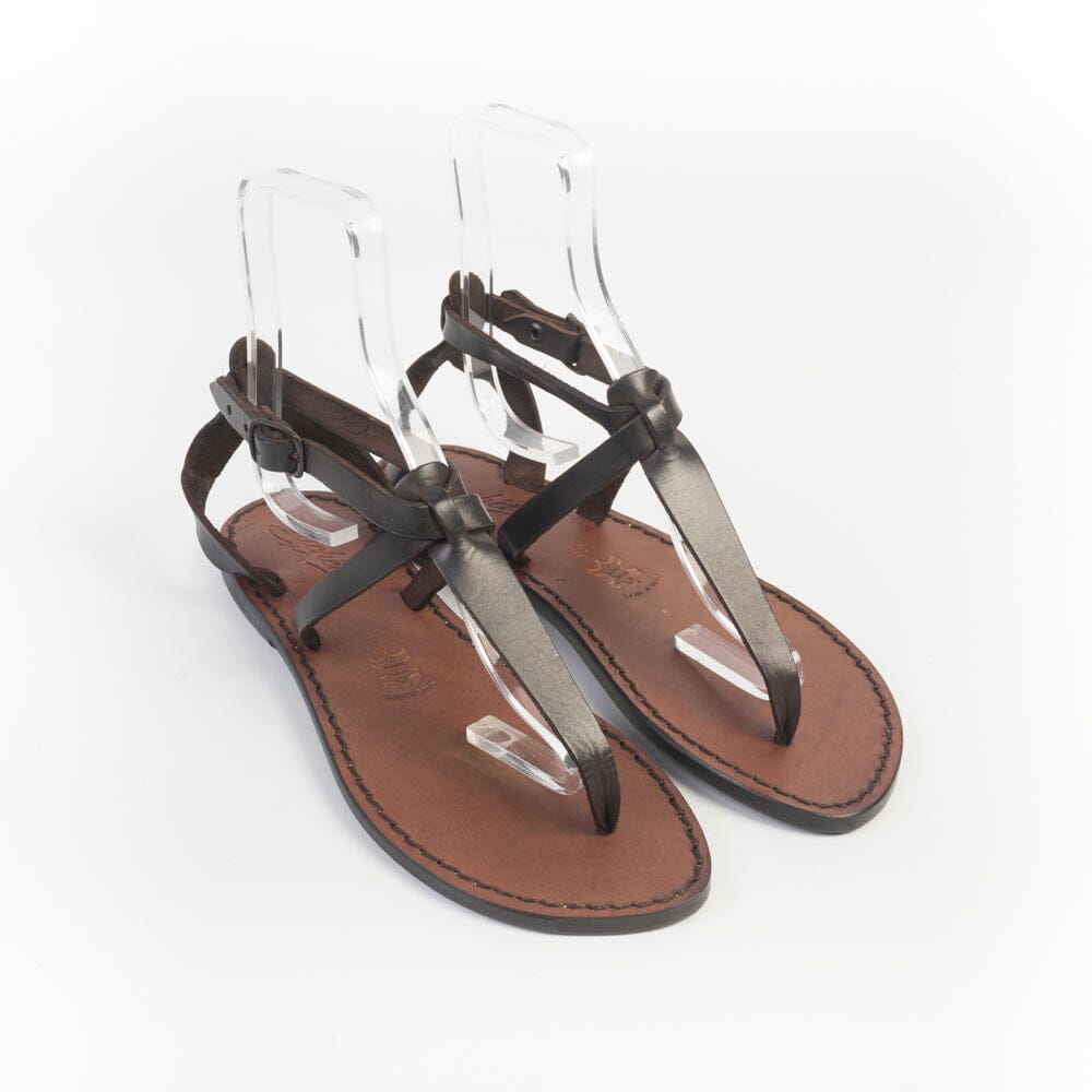 SACHET - Sandali infradito Elisa - 582 - Testa di Moro Tufato Scarpe Donna SACHET - Calzature