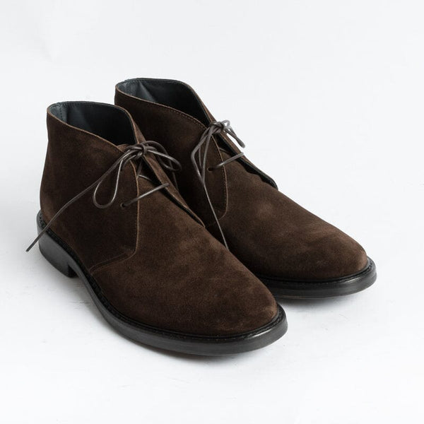 SEBOY'S - Polacco - 4303- Velour Testa di Moro Scarpe Uomo SEBOY'S