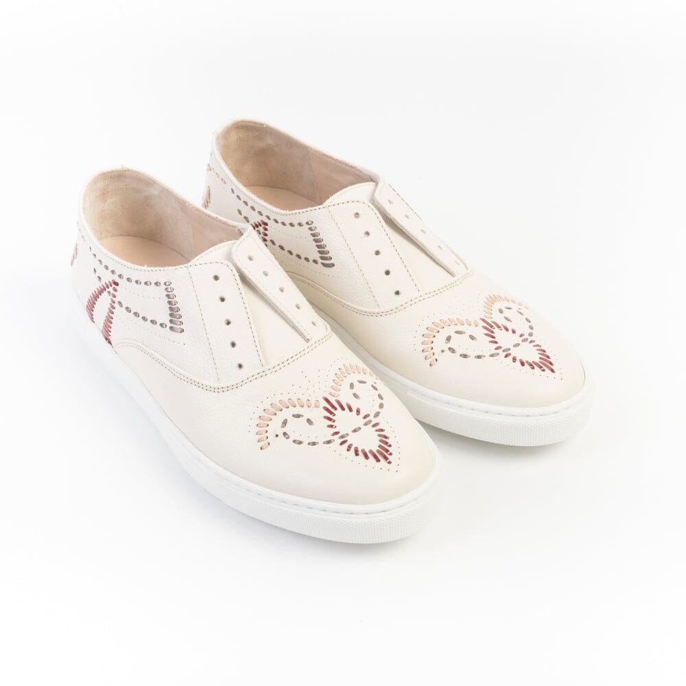 FRATELLI ROSSETTI - Sneakers Tango - 75255 - Ricamo Latte