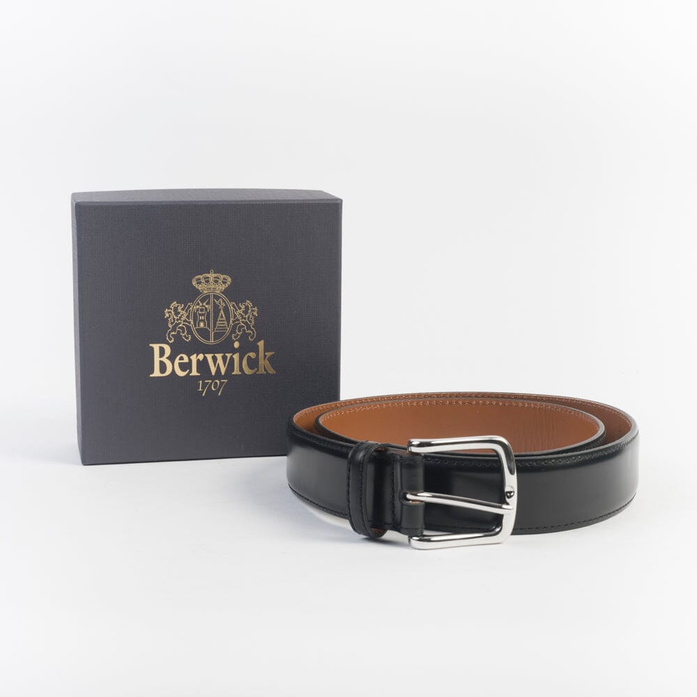 BERWICK 1707 - Cintura - Pelle - Rois Nero Accessori Uomo Berwick 1707