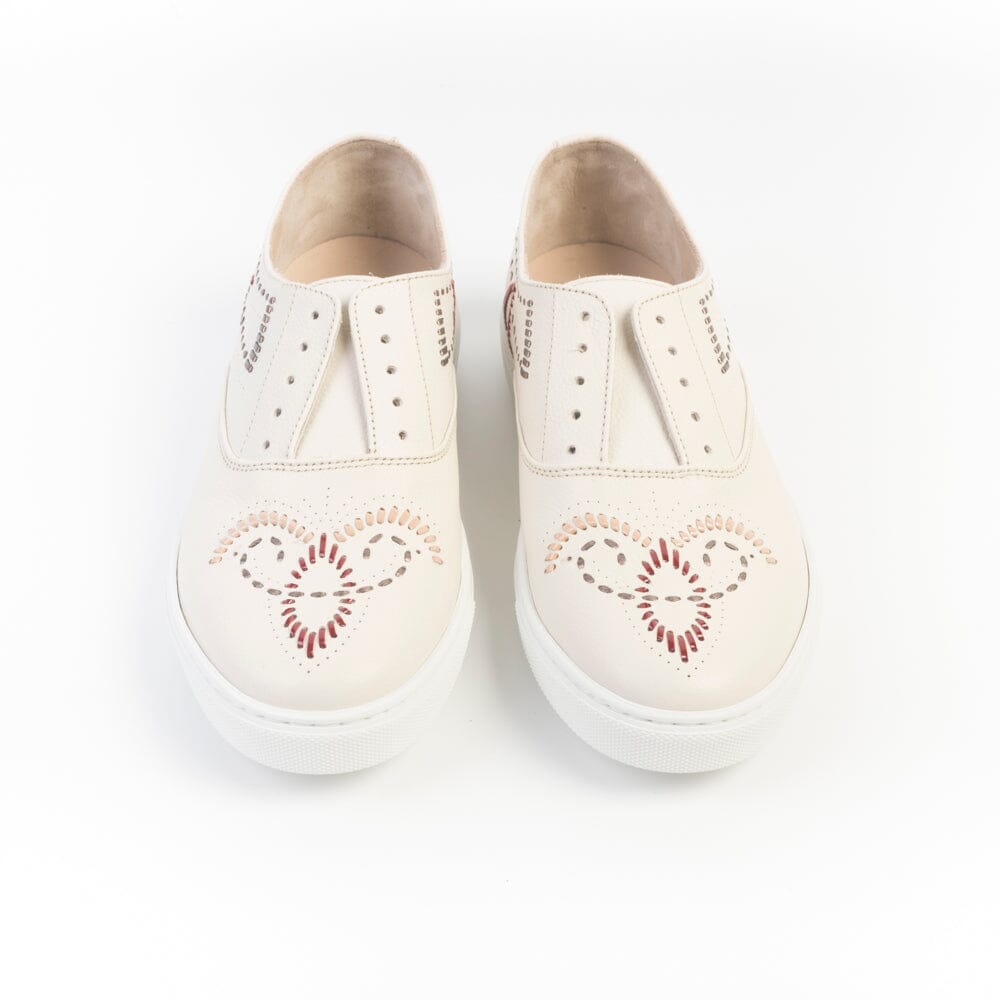 FRATELLI ROSSETTI - Sneakers Tango - 75255 - Ricamo Latte Scarpe Donna Fratelli Rossetti - Collezione Donna