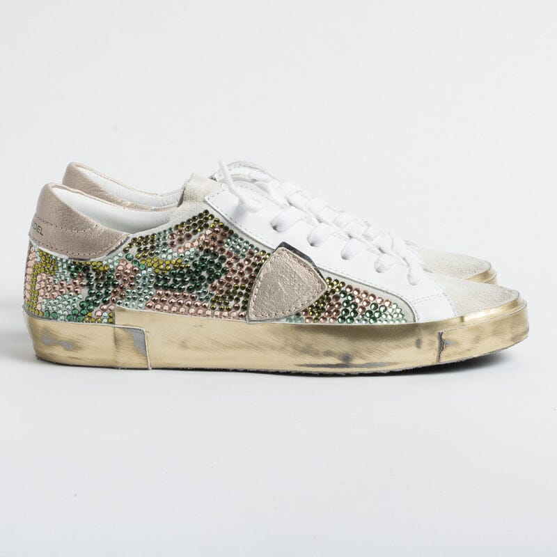PHILIPPE MODEL - Sneakers PRLD CDX2 - ParisX - Camouflage Multicolor Scarpe Donna Philippe Model Paris