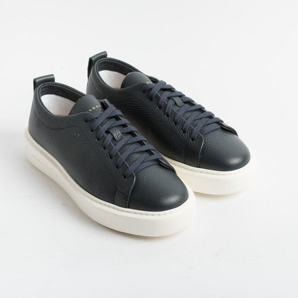 HENDERSON - Sneakers - Vale - Blue Leather Woman Shoes HENDERSON - Women's Collection