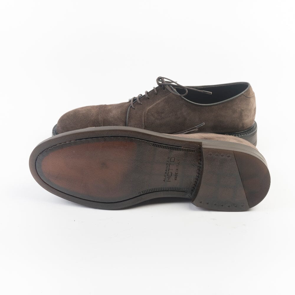 ALEXANDER HOTTO - Derby - - Camoscio Testa di moro Scarpe Uomo ALEXANDER HOTTO