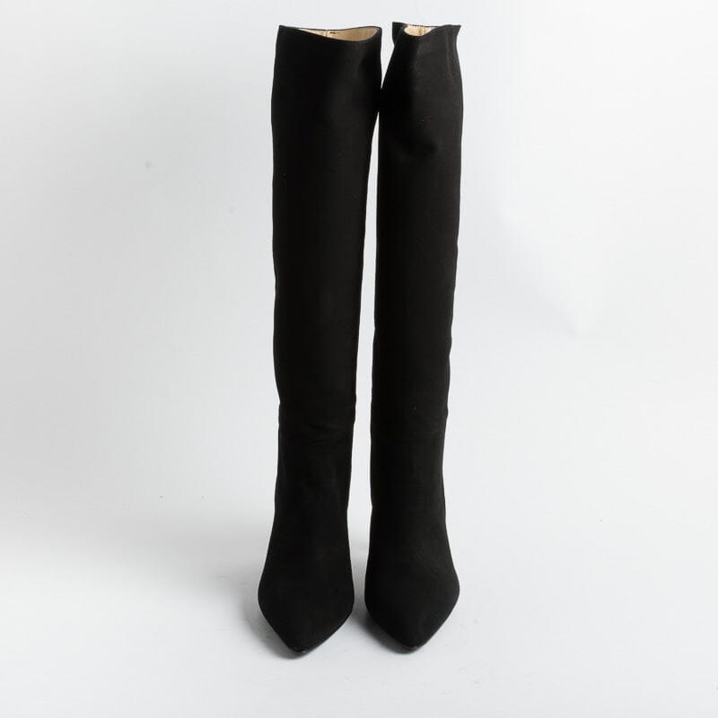 L' ARIANNA - Stivali - ST1580/RT - Camoscio Nero Scarpe Donna L'Arianna