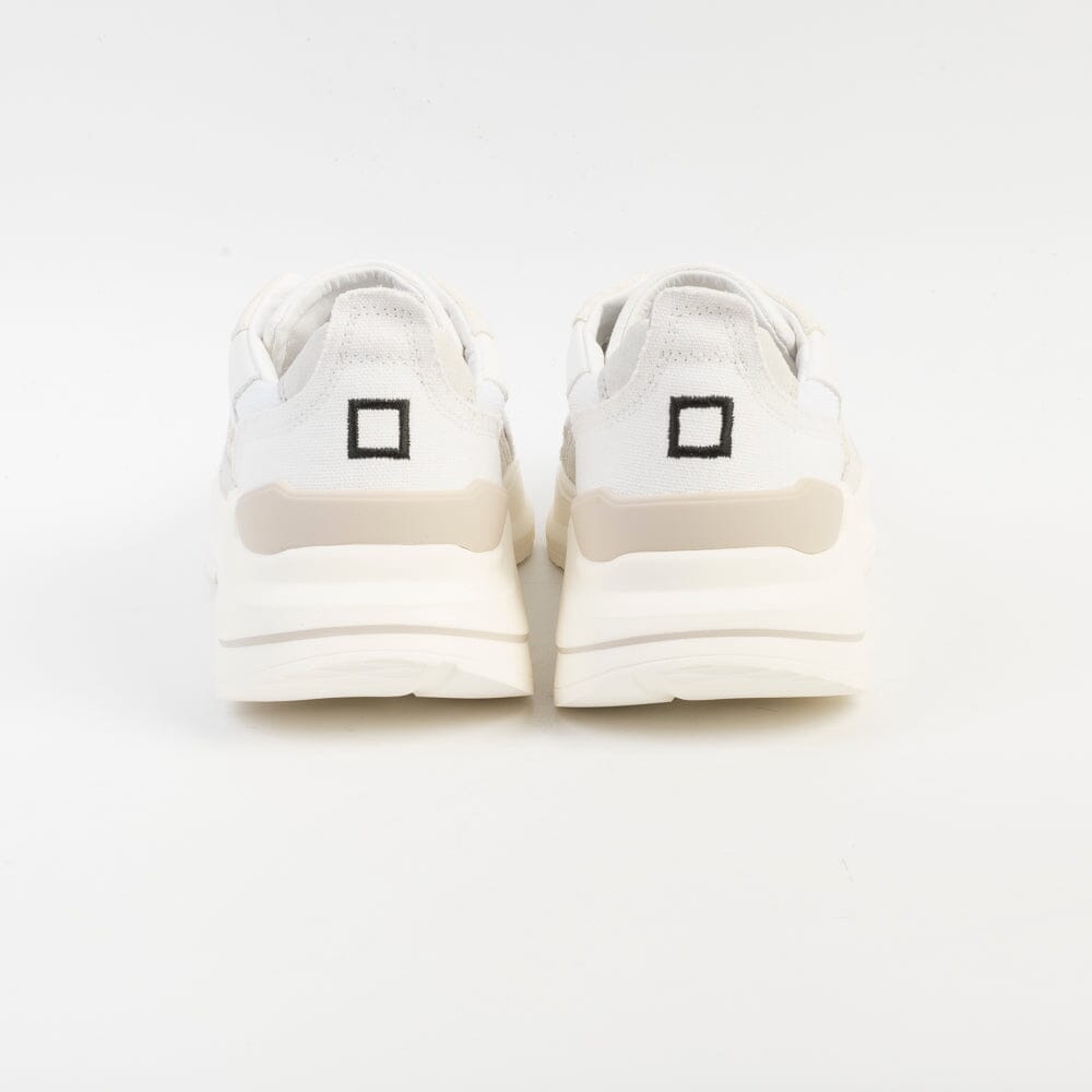 DATE - Sneakers - Fuga Method - Canvas White W401 Scarpe Donna DATE 