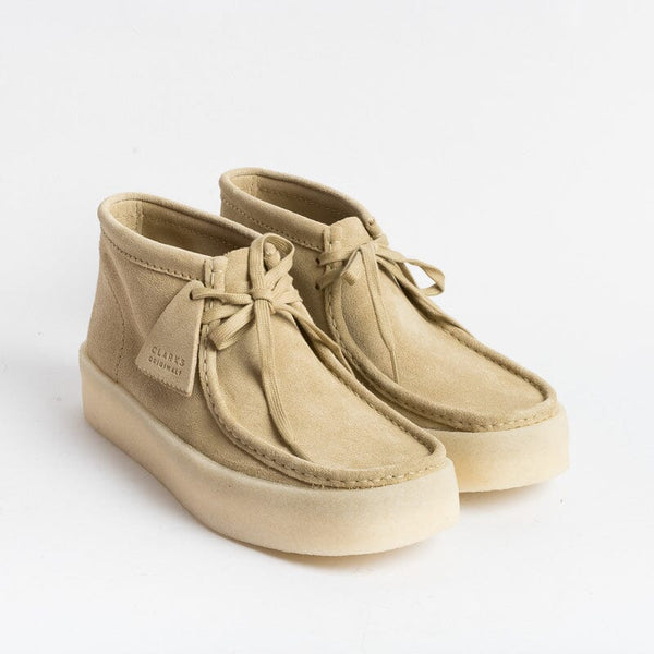 CLARKS - Wallabee Cup Boot - Maple Suede Men's Shoes CLARKS - Men's Collection