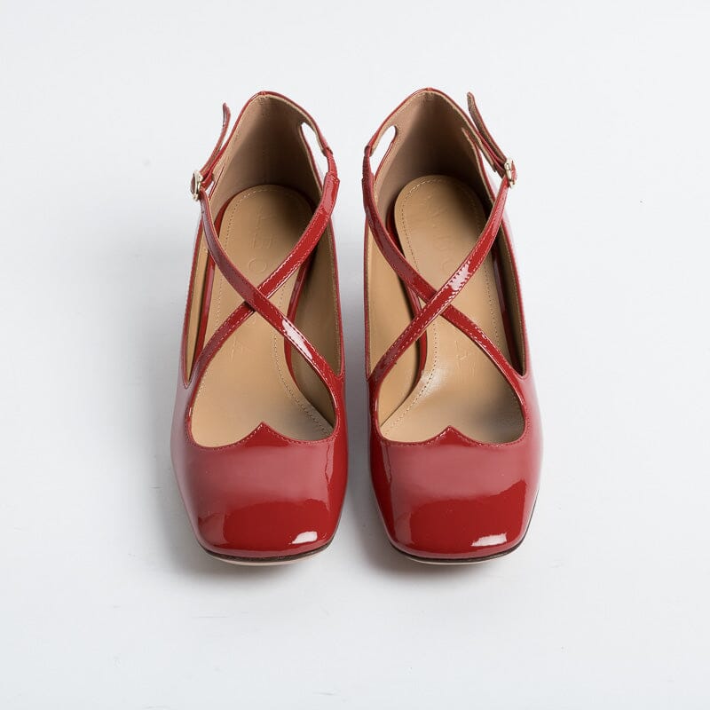 A.BOCCA - Décolleté - 32019 - Vernice Granata Scarpe Donna A.BOCCA