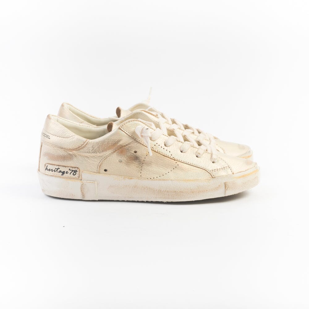 PHILIPPE MODEL - Sneakers - PRLD HM03 - Oro metal Scarpe Donna Philippe Model Paris