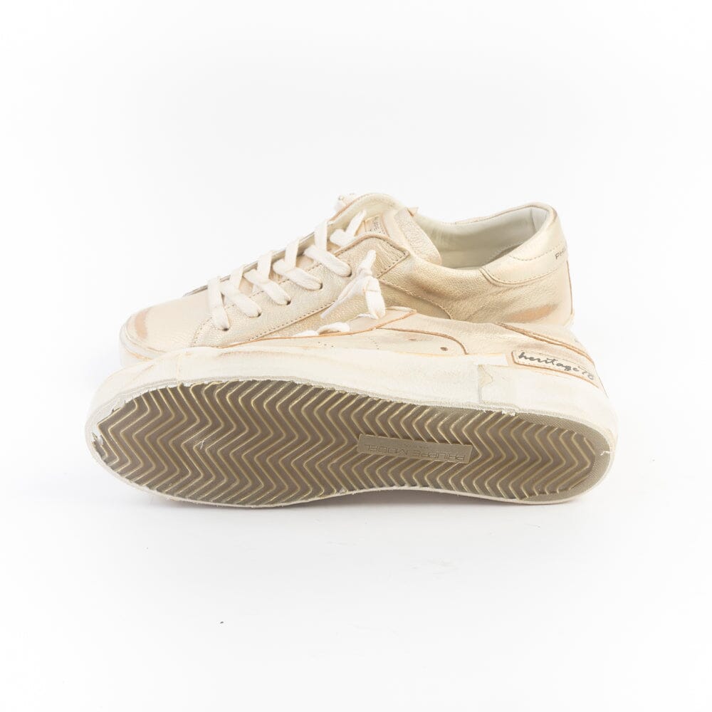 PHILIPPE MODEL - Sneakers - PRLD HM03 - Oro metal Scarpe Donna Philippe Model Paris