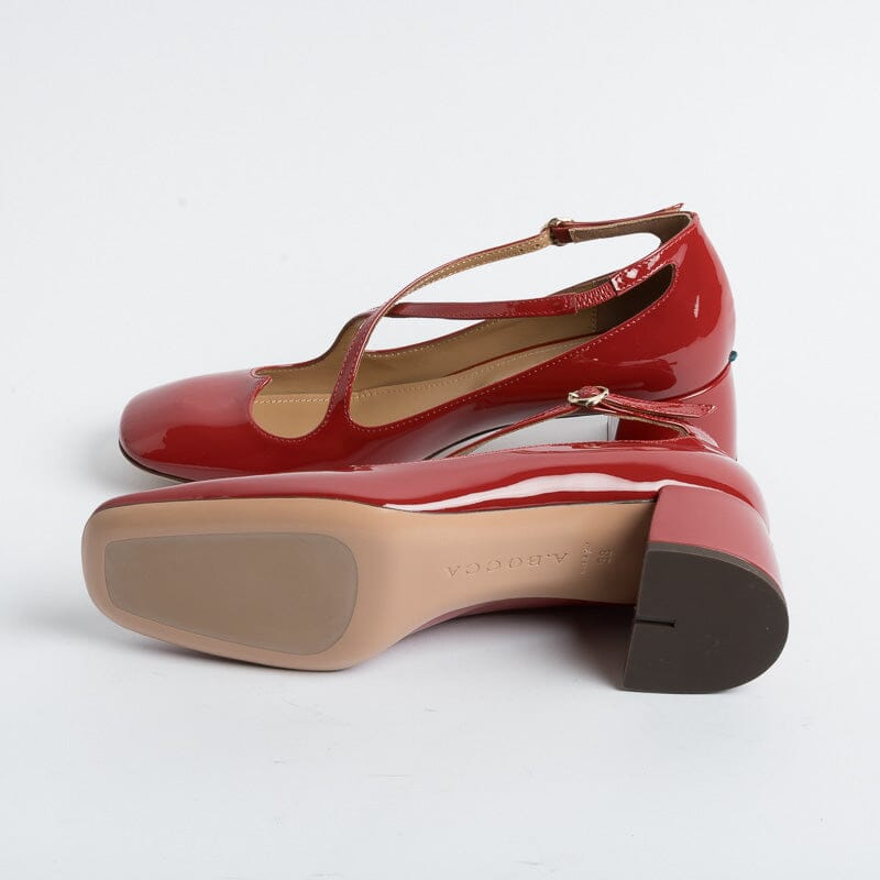 A.BOCCA - Décolleté - 32019 - Vernice Granata Scarpe Donna A.BOCCA