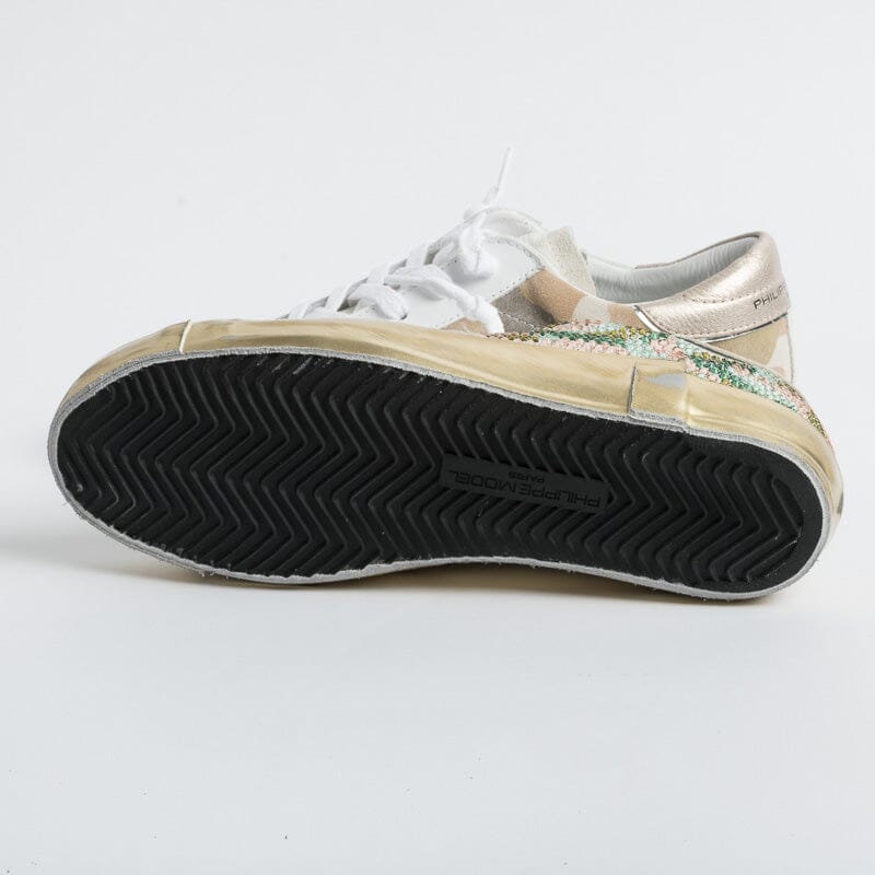 PHILIPPE MODEL - Sneakers PRLD CDX2 - ParisX - Camouflage Multicolor Scarpe Donna Philippe Model Paris