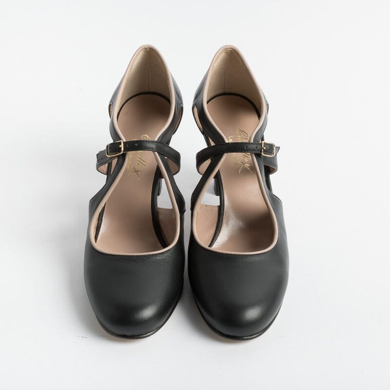 CHEVILLE - Decollete - Belen V - Vitello Nero Cocoon Scarpe Donna CHEVILLE