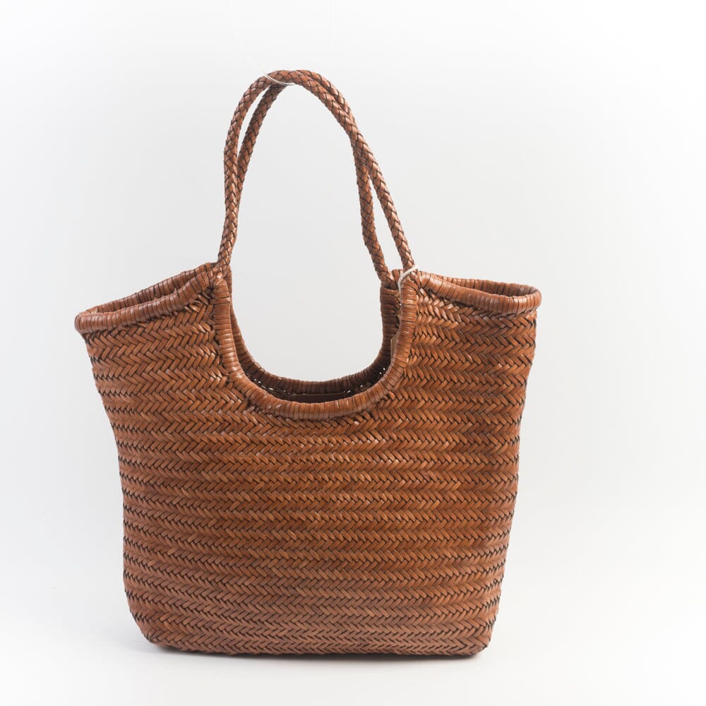 DRAGON - Borsa a spalla - Diagonal 8914 - Tan DRAGON