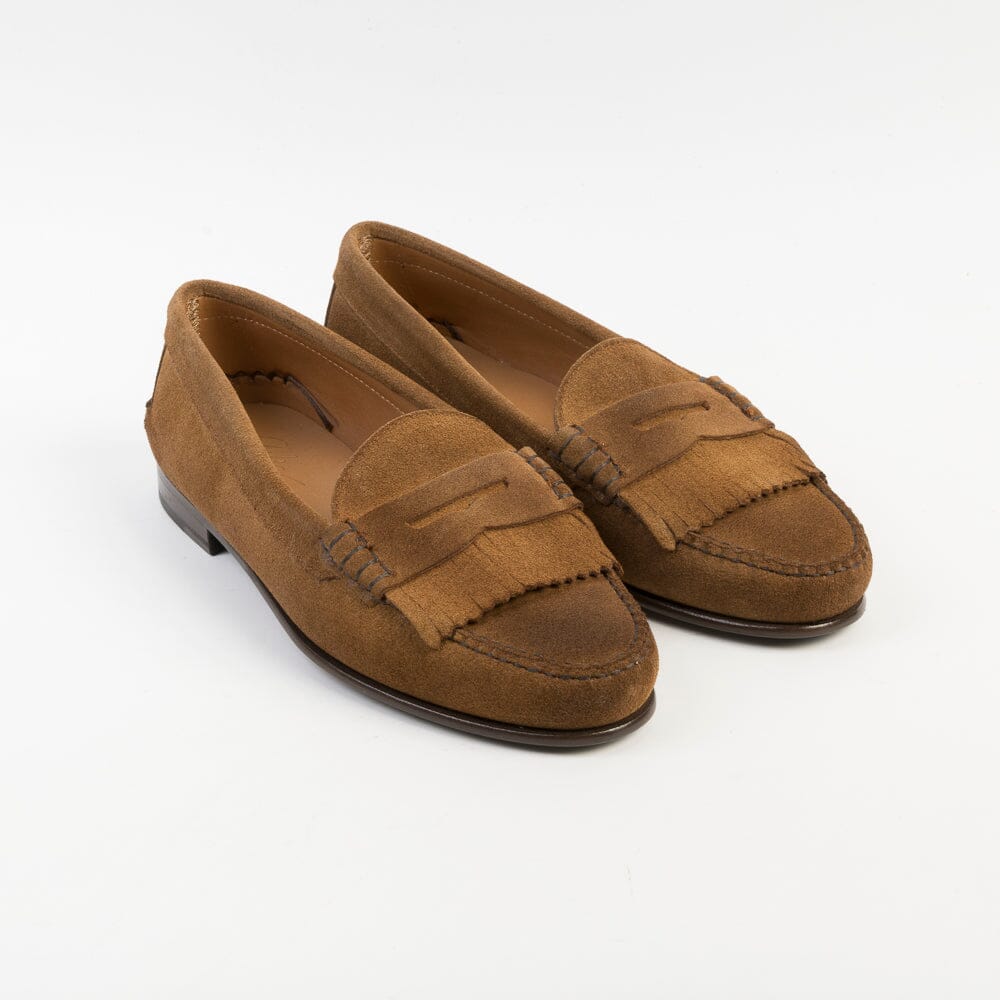 GIL S Moccasin with fringes 232022 Serraje Africa Leather