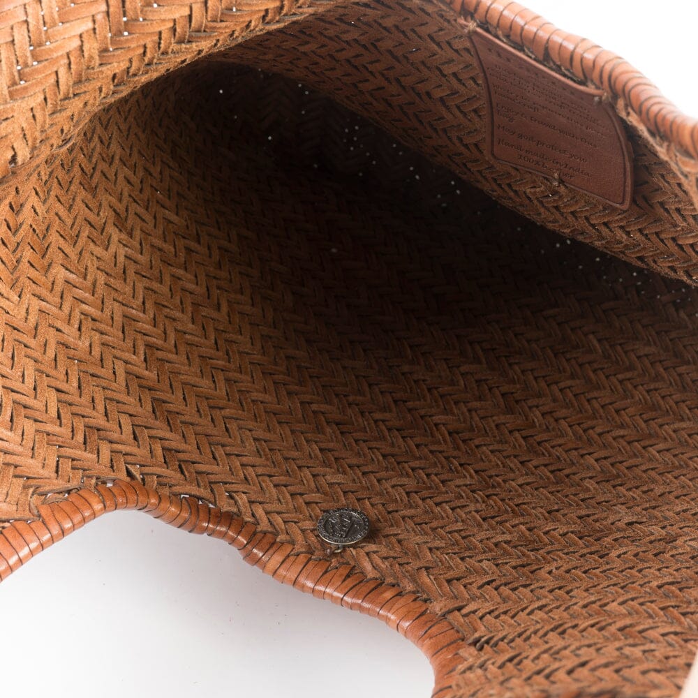 DRAGON - Borsa a spalla - Diagonal 8914 - Tan DRAGON