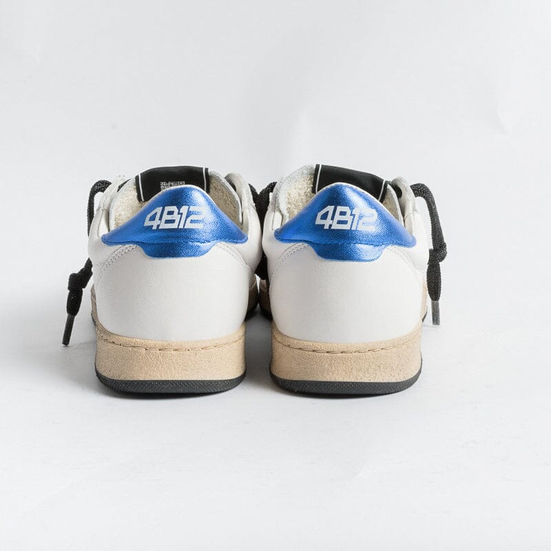 4B12 - Sneakers - Play D134 - Bianco Bluette Scarpe Donna 4B12