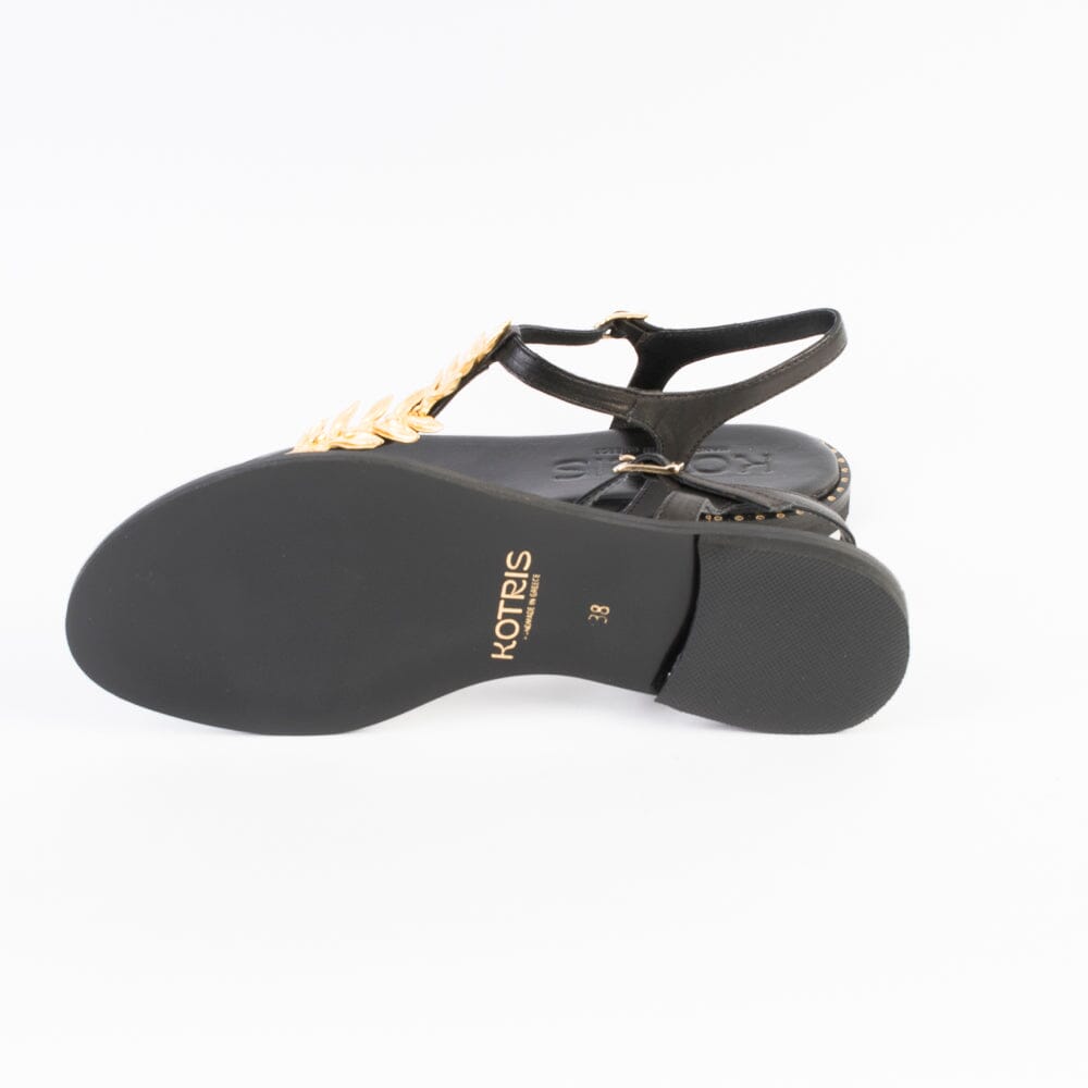 MAKIS KOTRIS - Sandali Bassi infradito K871 - Nero Scarpe Donna MAKIS KOTRIS