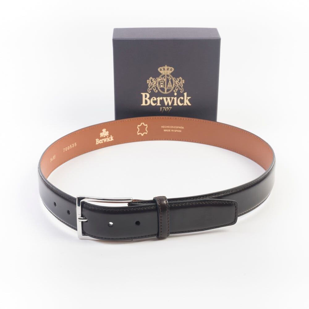BERWICK 1707 - Cintura - Pelle - 700535 - Rois Marron Accessori Uomo Berwick 1707