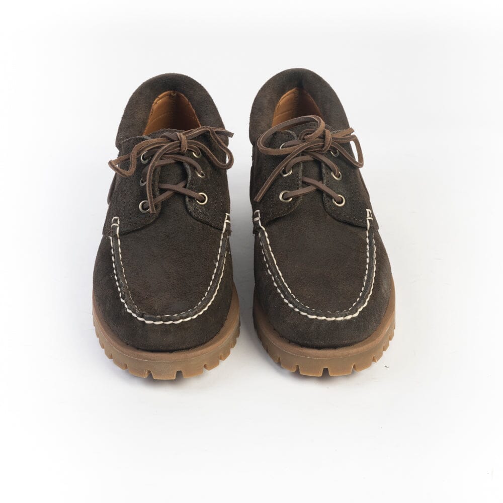 SEBAGO - Allacciata - Acadia 74114CW - Suede waxed dark brown Scarpe Uomo SEBAGO - Collezione Uomo