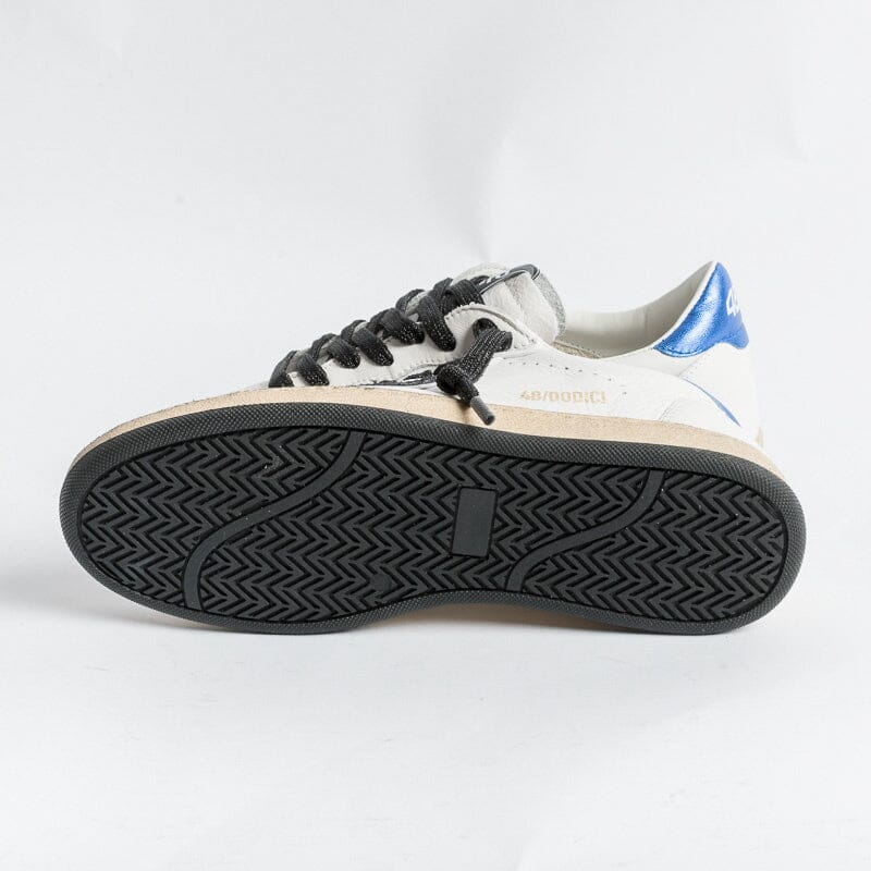 4B12 - Sneakers - Play D134 - Bianco Bluette Scarpe Donna 4B12