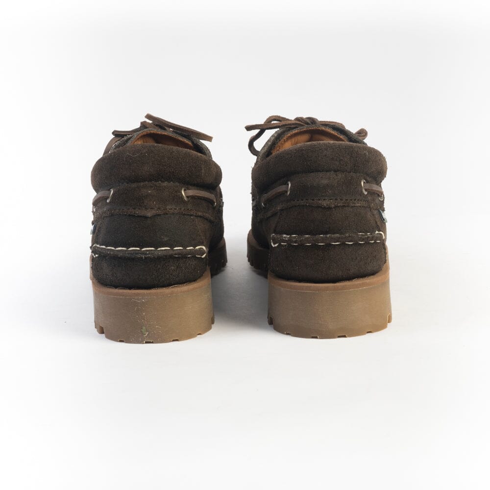 SEBAGO - Allacciata - Acadia 74114CW - Suede waxed dark brown Scarpe Uomo SEBAGO - Collezione Uomo