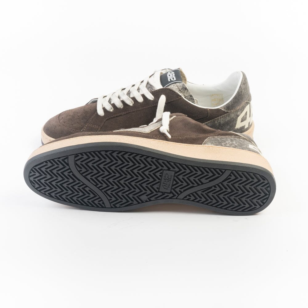 4B12 - Sneakers - Play U127 - Testa di Moro Scarpe Uomo 4B12 - COLLEZIONE UOMO