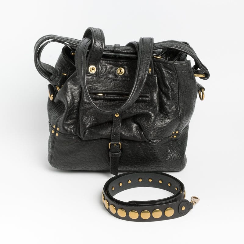 JÉRÔMEE DREYFUSS - Billy S - Croco Noir Borse Jerome Dreyfuss