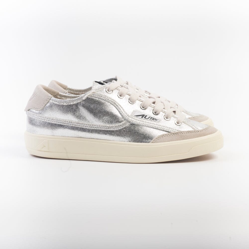 AUTRY - SCLW CU07 - Sneakers WINDSCAPE - Canvas Silver Scarpe Donna AUTRY - Collezione donna