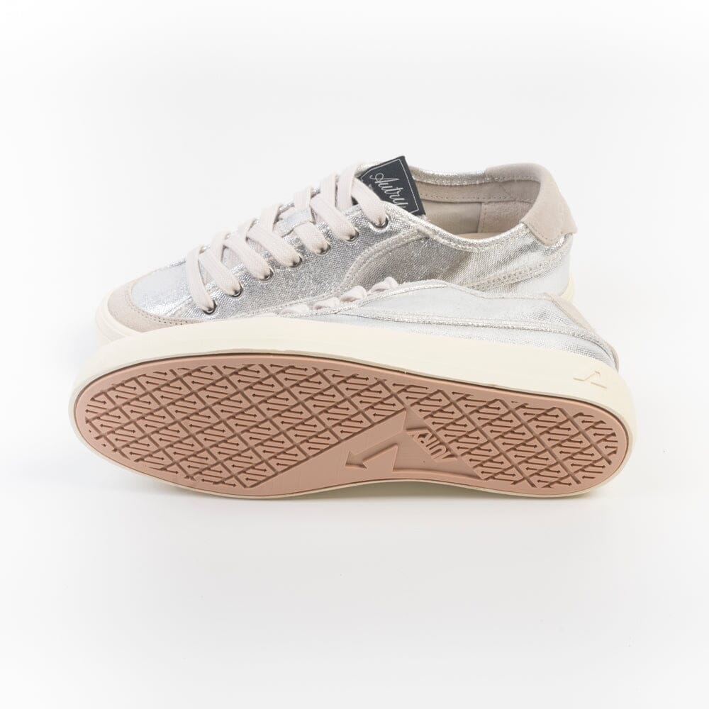 AUTRY - SCLW CU07 - Sneakers WINDSCAPE - Canvas Silver Scarpe Donna AUTRY - Collezione donna