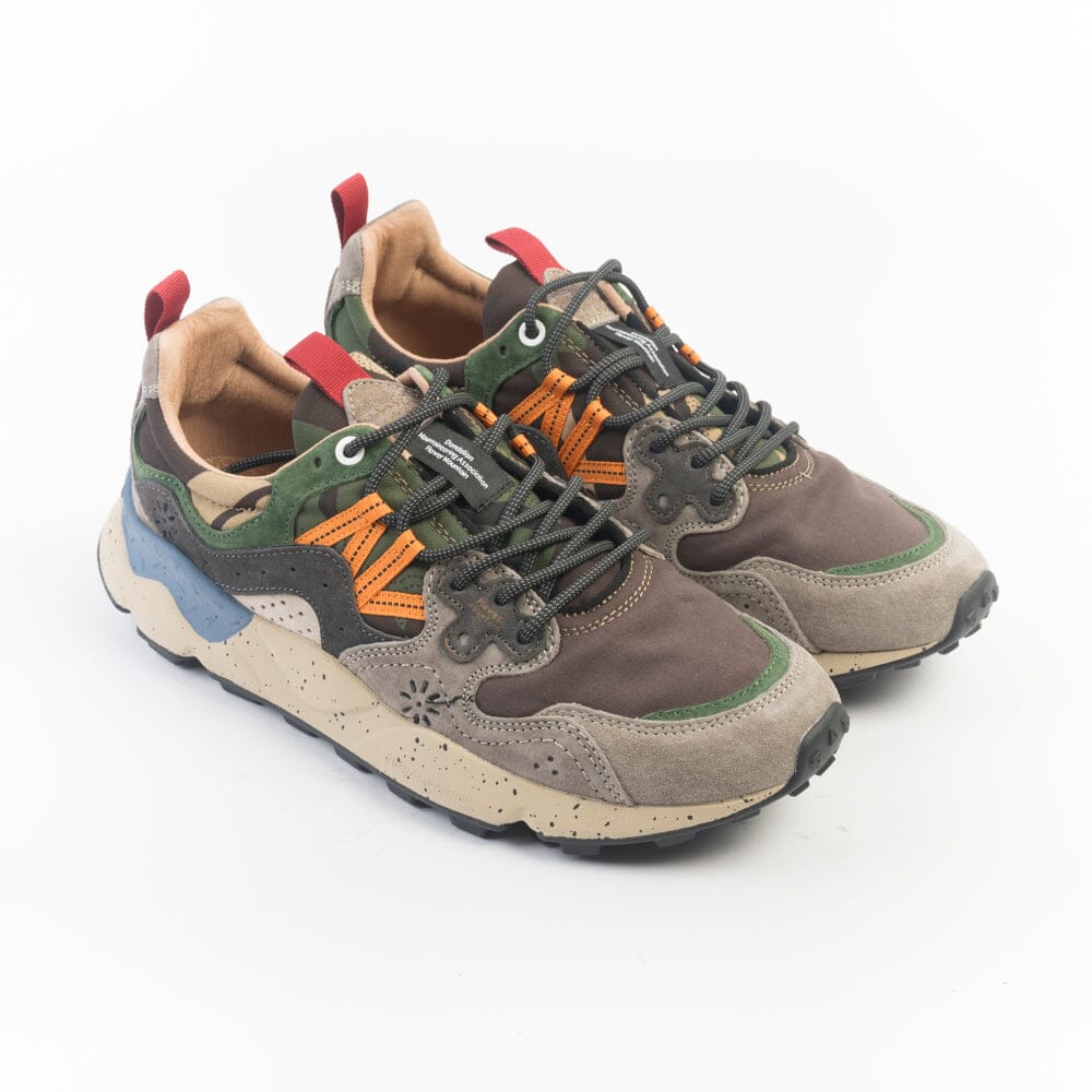 FLOWER MOUNTAIN - Sneakers Yamano 3 - 1B98 - Grigio antracite Scarpe Uomo FLOWER MOUNTAIN